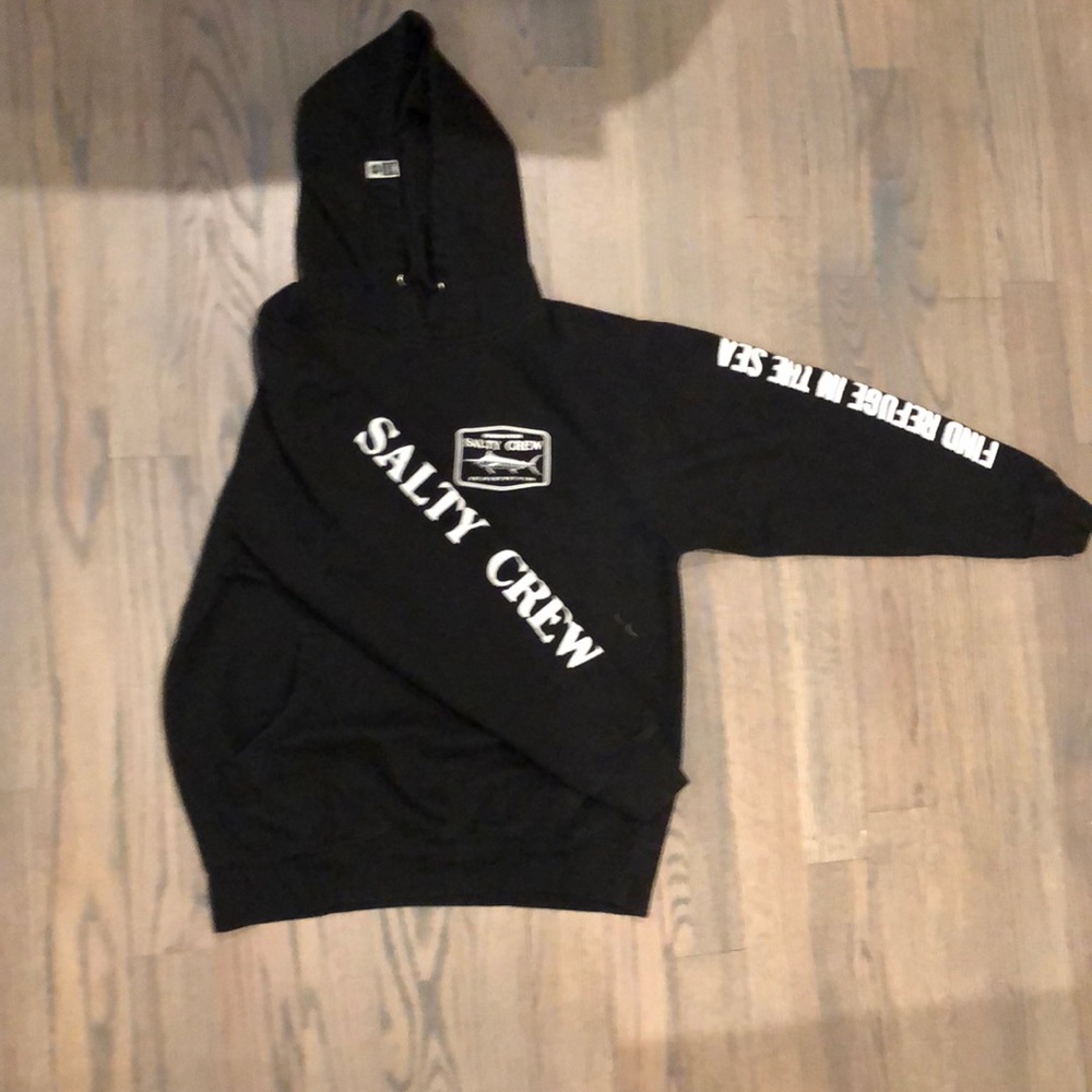 Black Salty Crew Hoodie